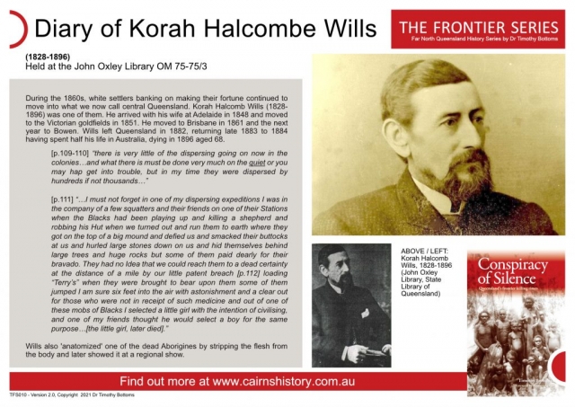 The Frontier Series Diary of Korah Halcombe Wills