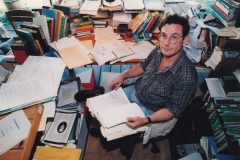 Tim at work on Cairns History c.2000