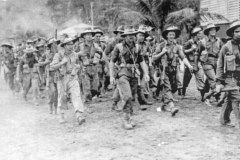 Aussie troops in the Cairns region during WWII